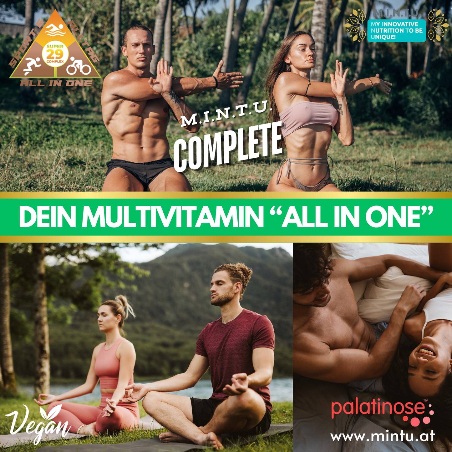 M.I.N.T.U. Complete All in One – Erdbeere-Kaktusfeige (2-Monate Vorratspack)