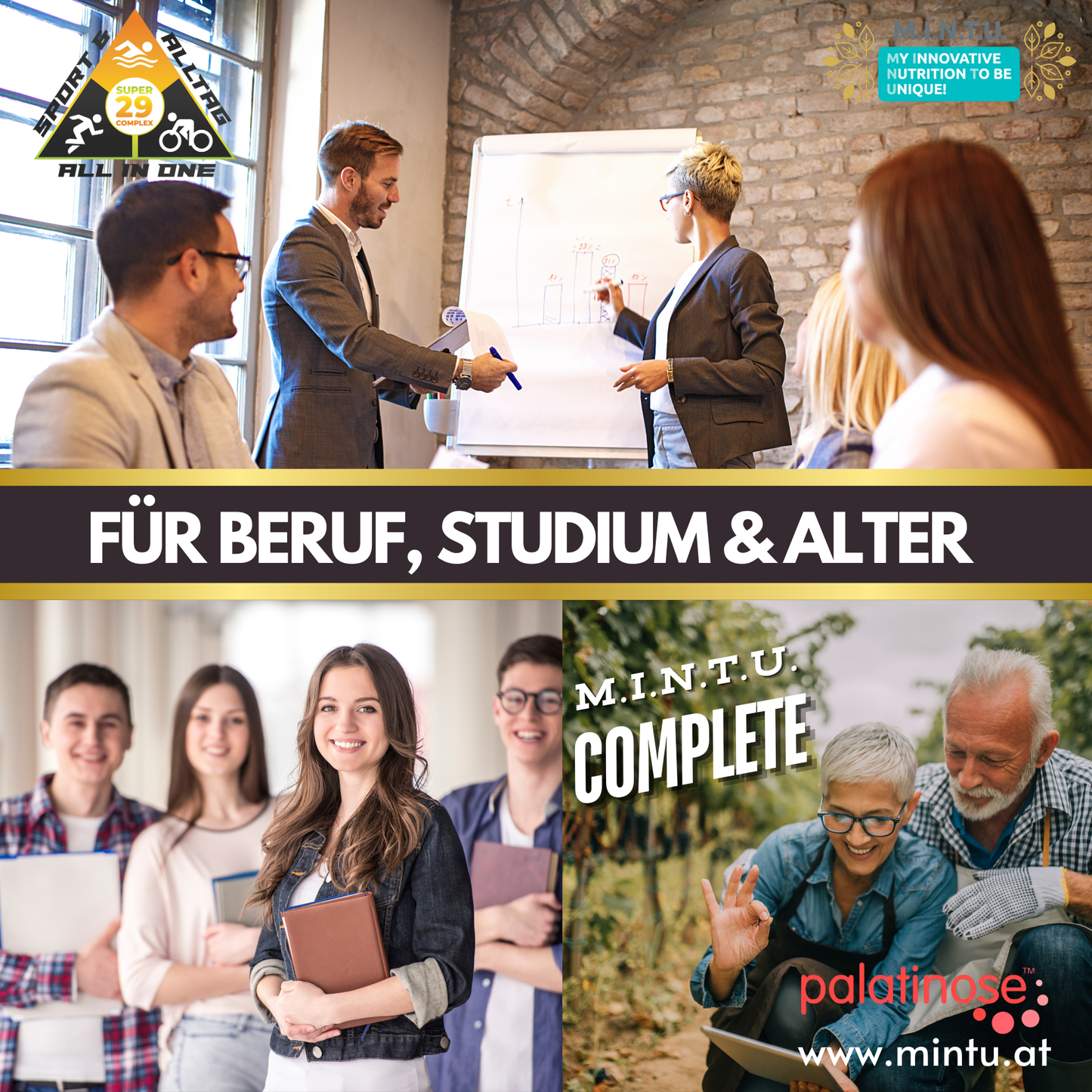 M.I.N.T.U. Complete All in One – Erdbeere-Kaktusfeige (2-Monate Vorratspack)