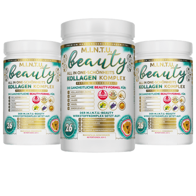 MINTU Beauty Collagen Complex sugar-free, 3-pack (144 days)