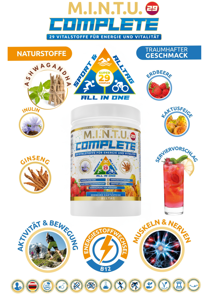 MINTU Complete All in One – strawberry and prickly pear (2-month supply pack) - MINTU Shop