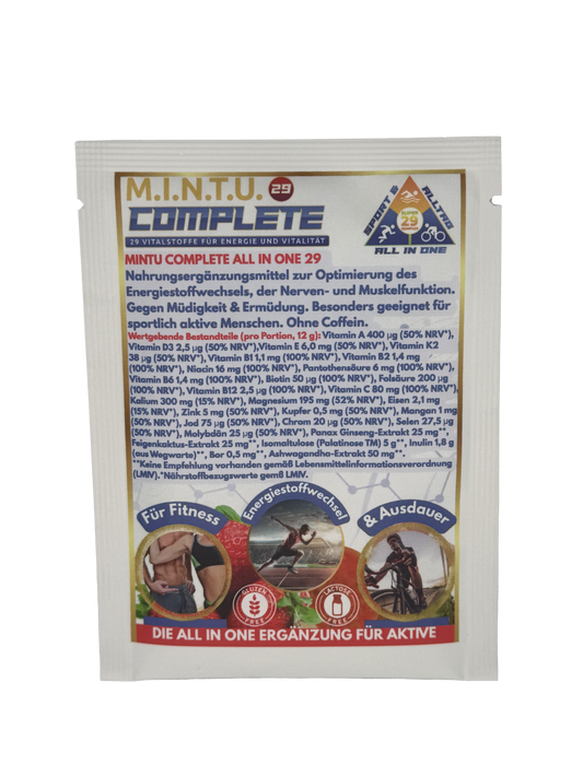 MINTU Complete All in One – Reisegröße (10 Portionen)
