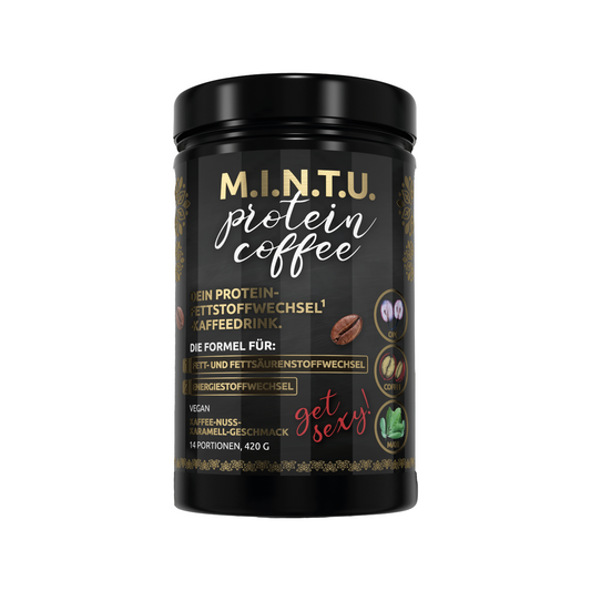 M.I.N.T.U. Protein Fettstoffwechselkaffee | Low Carb Kaffee Genuss