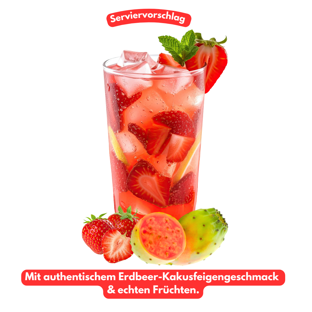 Roter MINTU Complete Multivitamin Drink für Immunsystem, Energie und umfassende Vitalstoffversorgung.