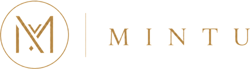 MINTU Logo quer (M im Kreis + MINTU), transparent
