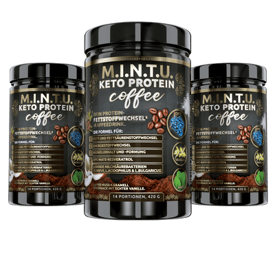 MINTU Protein Coffee 3-Pack (42 servings)